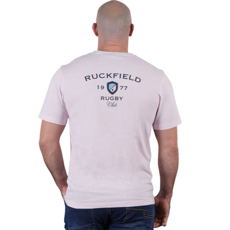 T-shirt rose à manches courtes Ruckfield Le Club