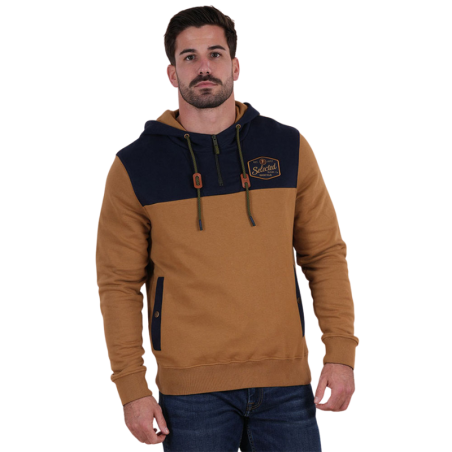 Sweat à Capuche Ruckfield Selected Beige | Rugby Approved Perpignan