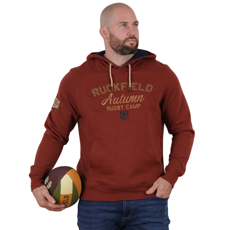 Sweat Ruckfield Automn rouille Sweat Ruckfield Automn rouille