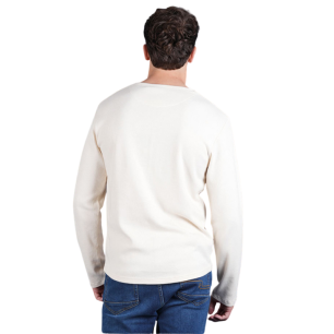 T-shirt à manches longues Ruckfield blanc cassé