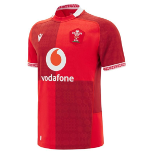 Maillot domicile rugby Pays de Galles rouge officiel | Rugby Approved Perpignan
