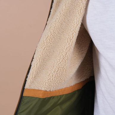 Coupe-vent Ruckfield kaki | Rugby Approved Perpignan