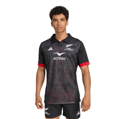 Maillot Maori All Blacks 2025/2026 officiel | Rugby Approved Perpignan