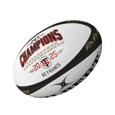 Ballon Stade Toulousain Champions 2025 taille 5 | Rugby Approved Perpignan