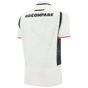 Maillot extérieur rugby Pays de Galles Blanc