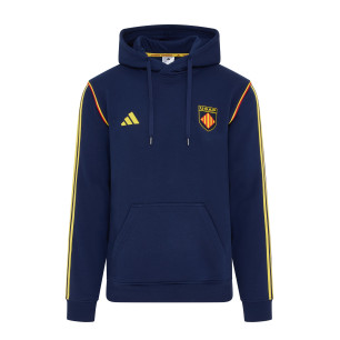Sweat à Capuche Bleu Marine USAP 2025-2026 | Rugby Approved Perpignan