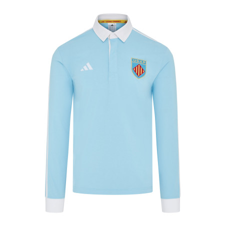 Polo Héritage Bleu Azur USAP 2025-2026 | Rugby Approved Perpignan