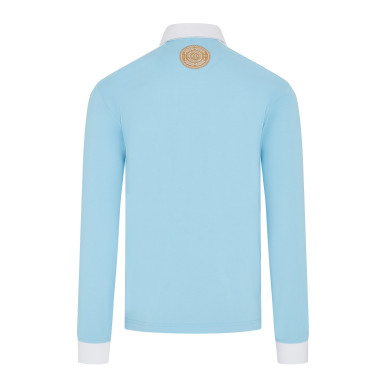 Polo Héritage Bleu Azur USAP 2025-2026 | Rugby Approved Perpignan