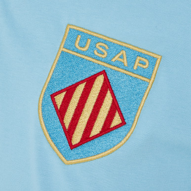 Polo Héritage Bleu Azur USAP 2025-2026 | Rugby Approved Perpignan