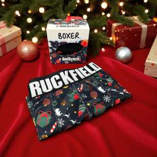 Boxer Ruckfield Édition Noël | Rugby Approved Perpignan