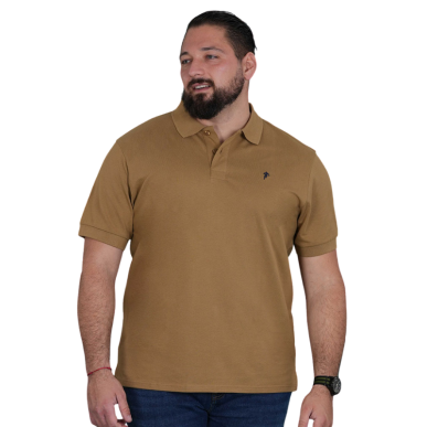 Polo Essentiel Manches Courtes Beige | Rugby Approved Perpignan