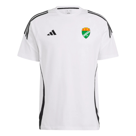 T-shirt Blanc Coton Adidas U-S Thuir | Rugby Approved Perpignan