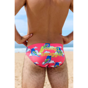 Budgy Smuggler Coral Kookaburra | Rugby Approved Perpignan