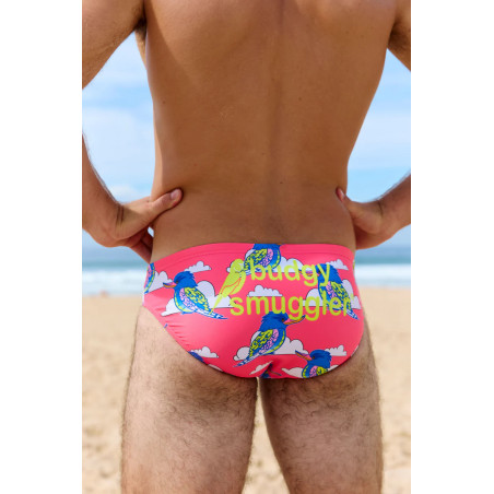 Budgy Smuggler Coral Kookaburra | Rugby Approved Perpignan