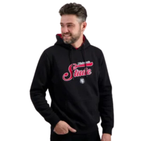 Sweat Adulte Stade Toulousain Noir | Rugby Approved Perpignan