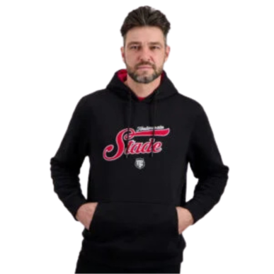 Sweat Adulte Stade Toulousain Noir | Rugby Approved Perpignan