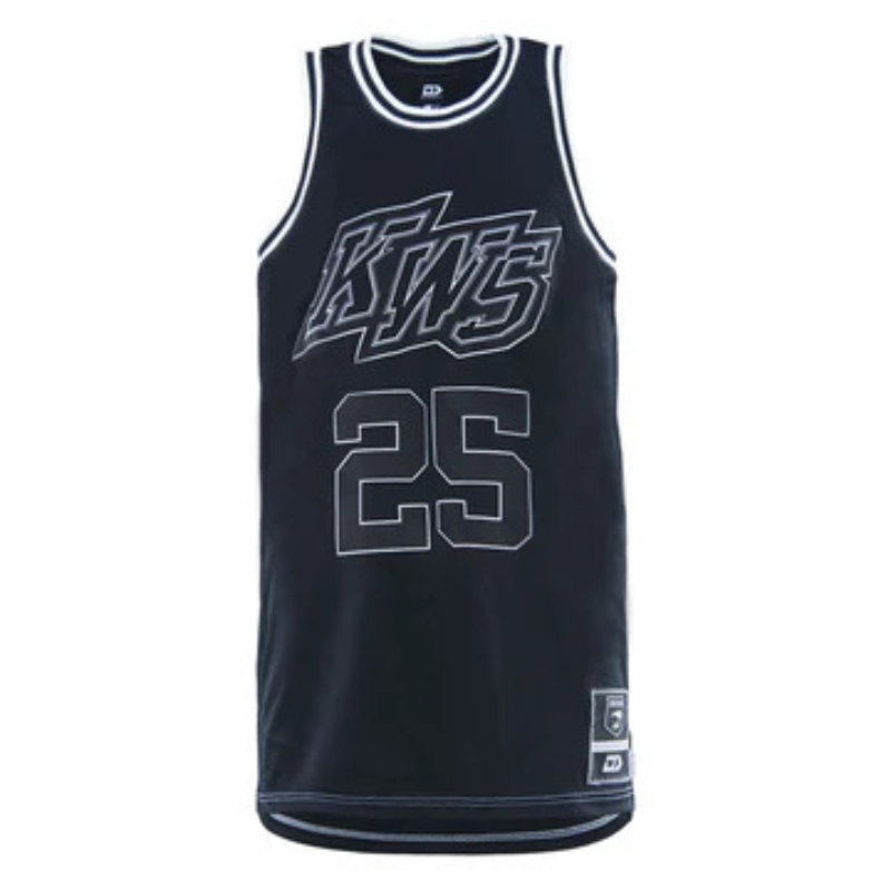 Maillot de basket-ball Kiwis 2025 pour homme - Noir Maillot de basket-ball Kiwis 2025 pour homme - Noir
