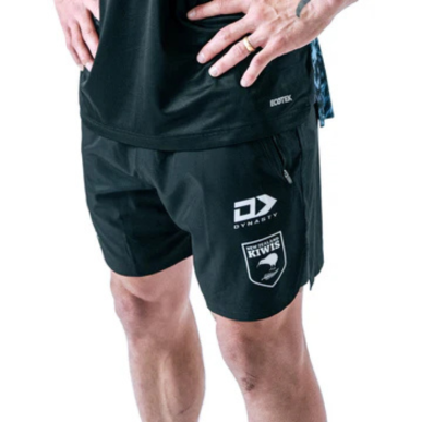 Short sport Kiwis 2025 Homme Noir | Rugby Approved Perpignan