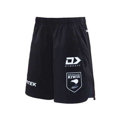 Short domicile Kiwis 2025 Homme Noir | Rugby Approved Perpignan