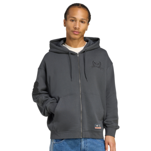 Sweat Zippé All Blacks Homme Noir adidas | Rugby Approved Perpignan