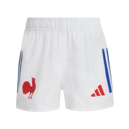 Short Match Adidas FFR Enfant 2025/2026 | Rugby Approved Perpignan