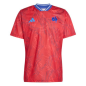 Maillot d'Echauffement Rouge XV de France Adidas 2025/2026 Maillot d'Echauffement Rouge XV de France Adidas 2025/2026