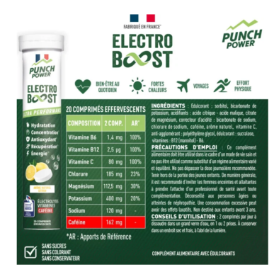 Electro Boost Citron – Boisson Énergétique | Rugby Approved Perpignan