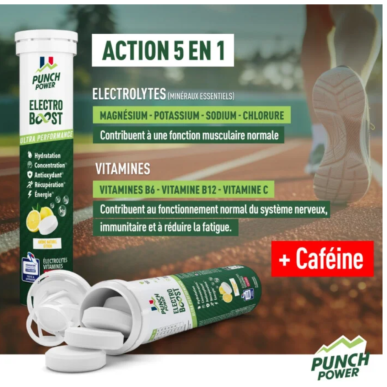 Electro Boost Citron – Boisson Énergétique | Rugby Approved Perpignan