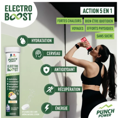 Electro Boost Mangue Passion – Hydratation Sport | Rugby Approved Perpignan