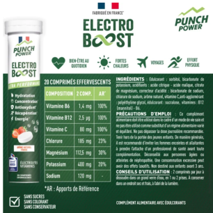 Electro Boost Fraise – Hydratation Sport