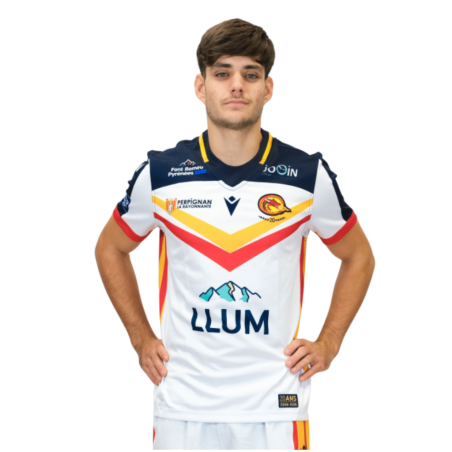 Maillot Domicile Replica Blanc Dragons Catalans 2026 | Rugby Approved Perpignan