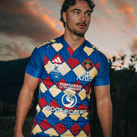 maillot USAP coupe d'Europe