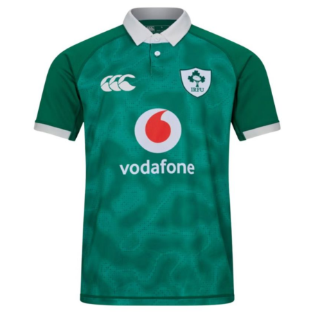 Maillot Irlande Vert 25-26 Officiel | Rugby Approved Perpignan