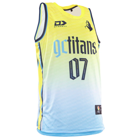 Débardeur Titans basket ball Jaune 2025/2026