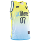 Débardeur Titans basket ball Jaune 2025/2026