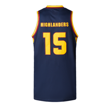 Débardeur basket-ball Highlanders 2025/2026 homme | Rugby Approved Perpignan