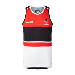 Débardeur Crusaders Rouge et Blanc 2025/2026 homme | Rugby Approved Perpignan