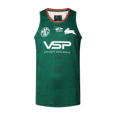 Débardeur Rabbitohs Vert 2025/2026 homme | Rugby Approved Perpignan