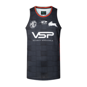 Débardeur Rabbitohs Noir 2025/2026 homme | Rugby Approved Perpignan