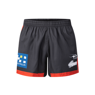 Short entraînement Rabbitohs Noir 2025/2026 homme | Rugby Approved Perpignan