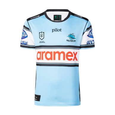Maillot SHARKS Bleu 2025/2026 homme | Rugby Approved Perpignan