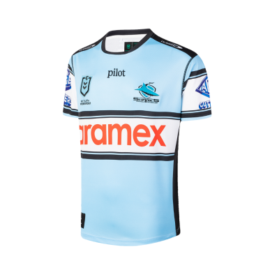 Maillot SHARKS Bleu 2025/2026 homme | Rugby Approved Perpignan