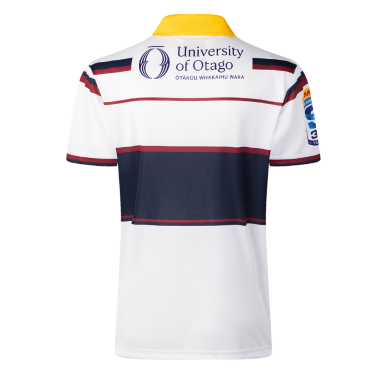 Maillot Away Highlanders Blanc 2025/2026 homme | Rugby Approved Perpignan