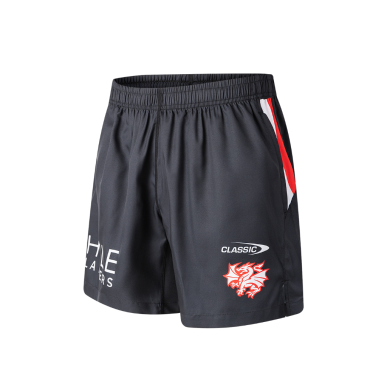 Short Dragons Saint-Georges Noir 2025/2026 homme | Rugby Approved Perpignan