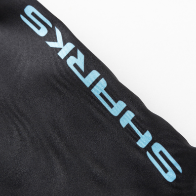 Short Sharks Noir 2025/2026 homme | Rugby Approved Perpignan