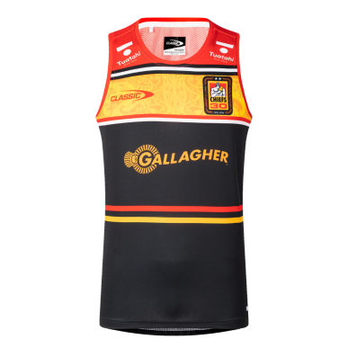 Débardeur Chiefs Noir et Jaune 2025/2026 homme | Rugby Approved Perpignan