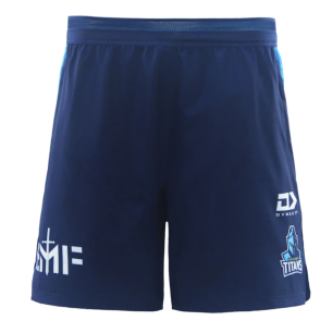 Short entraînement Gold Coast Titans bleu 2025/2026 Dynasty | Rugby Approved Perpignan