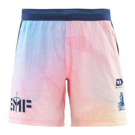 Short entraînement Gold Coast Titans pastel 2025/2026 | Rugby Approved Perpignan