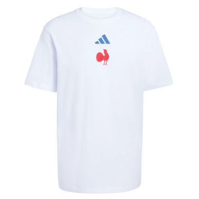 T-Shirt France Rugby blanc 2025/2026 | Rugby Approved Perpignan