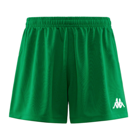 Short Kappa vert enfant | Rugby Approved Perpignan